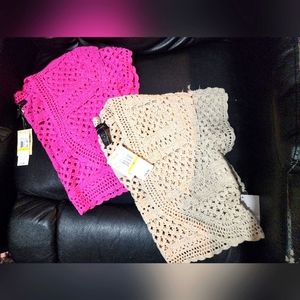 Womens short sleeve knit sweater